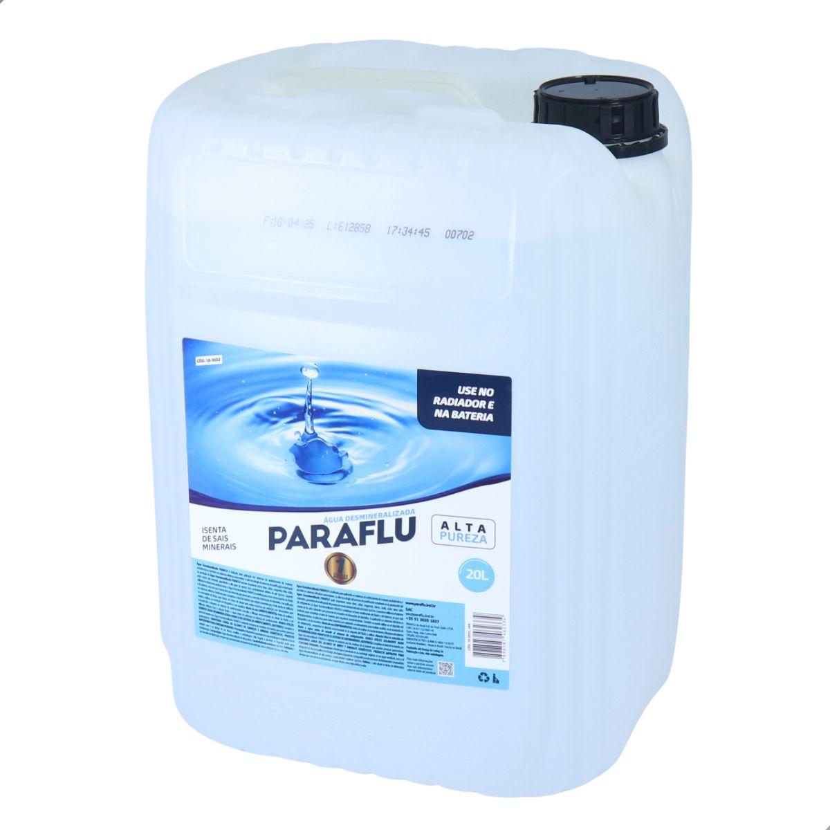 Agua Desmineralizada 20L Paraflu 103032
