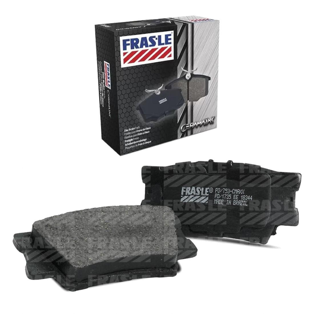 Pastilha Freio Traseira Rav4 2005 A 2019 Fras-Le Pd753-Cmaxx