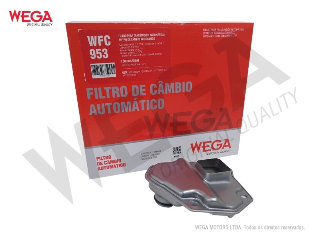 Filtro Cambio Automatico Asx Lancer 2.0 Cvt Wega Wfc953