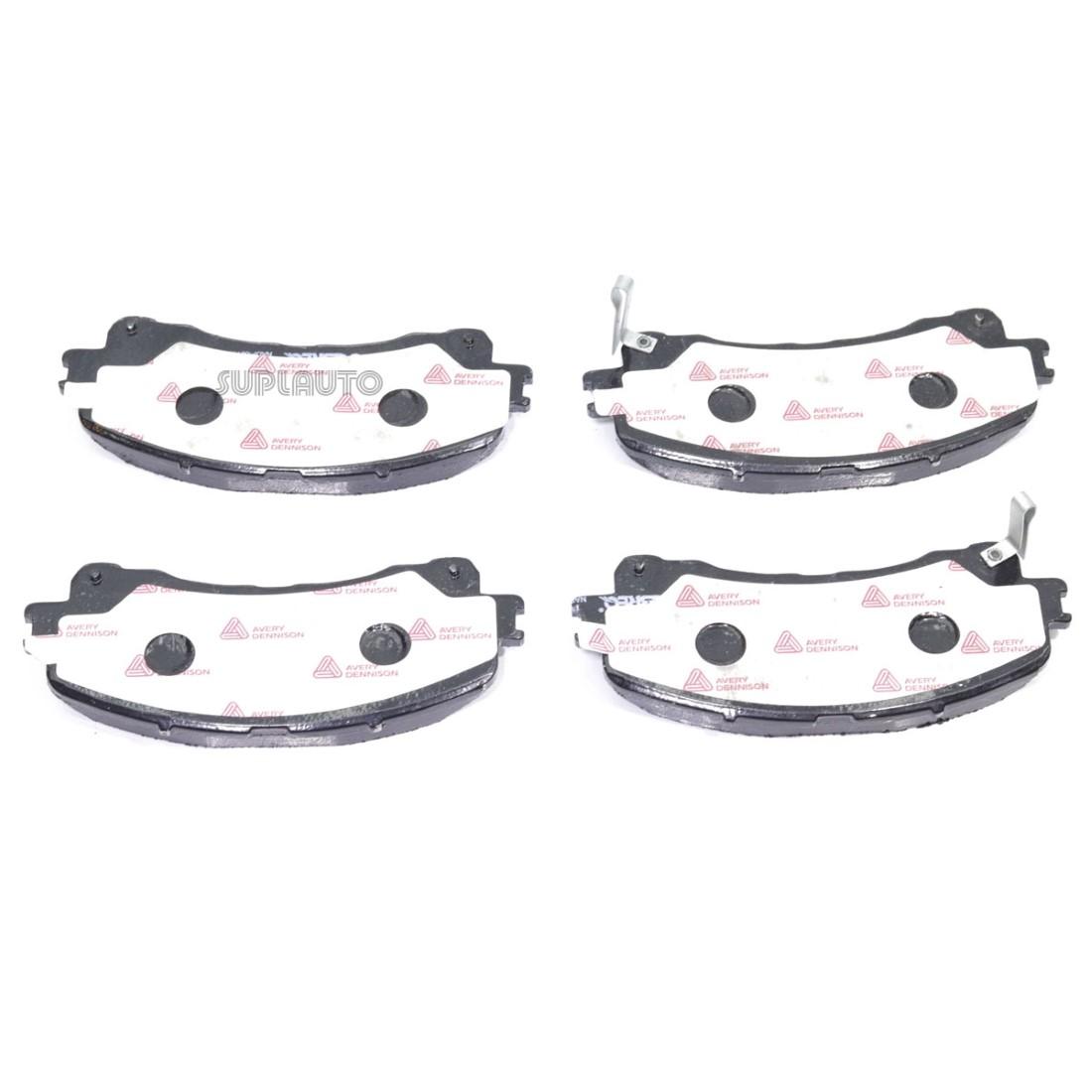 Pastilha De Freio S10 4X2 2012/ Cobreq N390