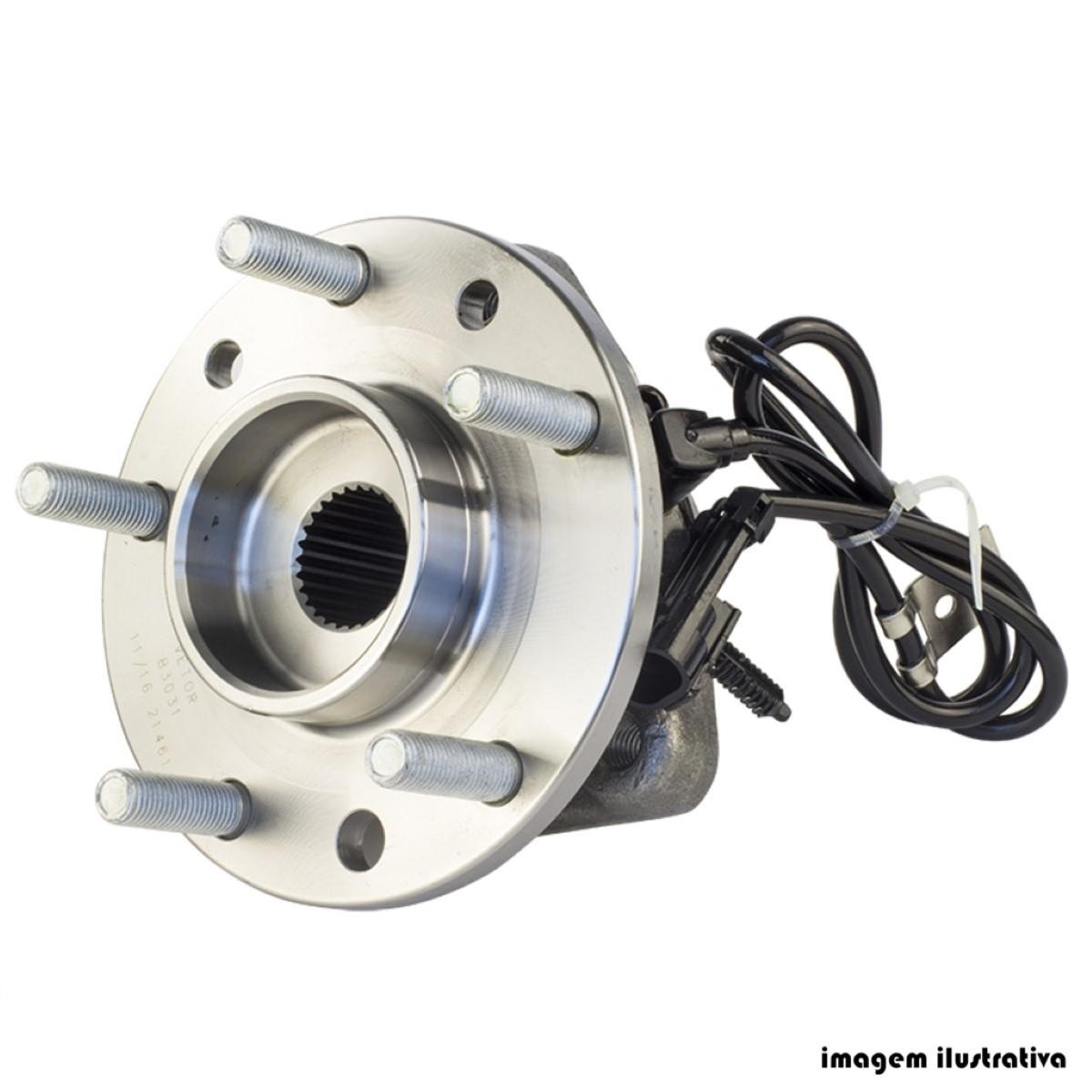 Cubo De Roda Blazer S10 4X4 Com Abs 1998/2018 Vetor B3031