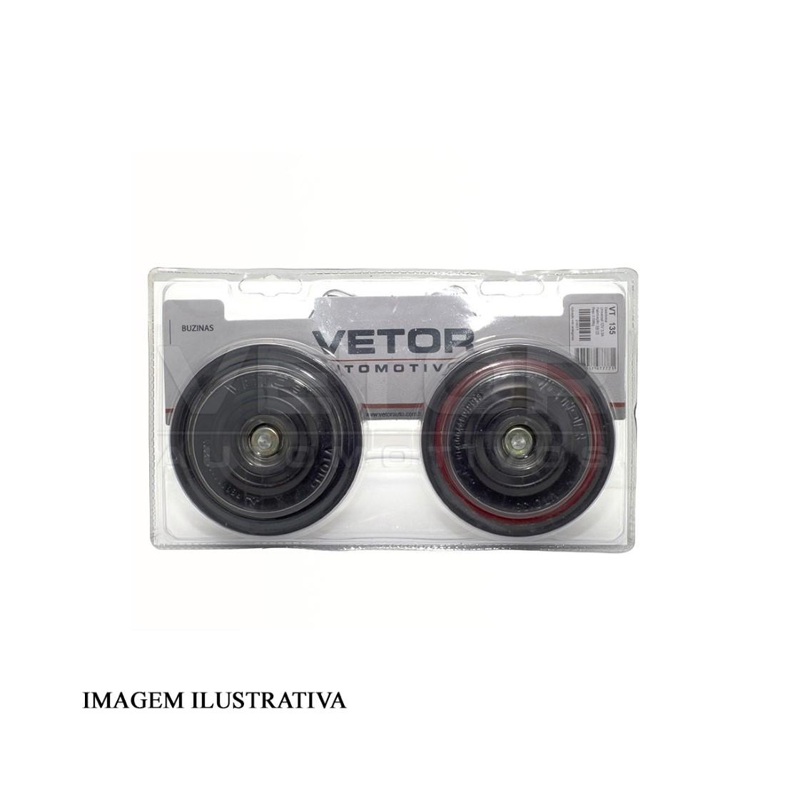 Buzina Bi Bi 12V Universal Vetor Vt135