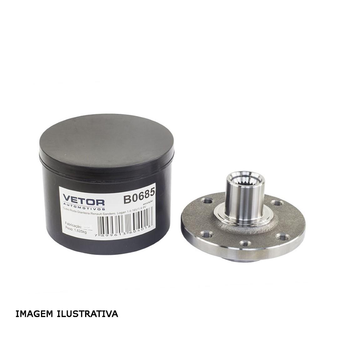 Cubo Roda Dianteiro Logan Sandero 08/22 Vetor B0685