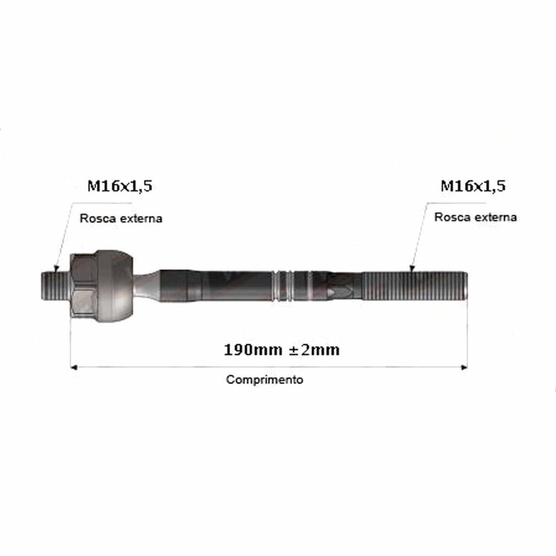 Axial Direcao Pajero Full 2008 A 2021 Viemar 680429