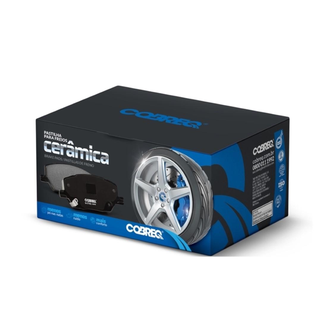 Pastilha Freio D Fiat Toro Jeep Compass Renegade Cobreq N1774C