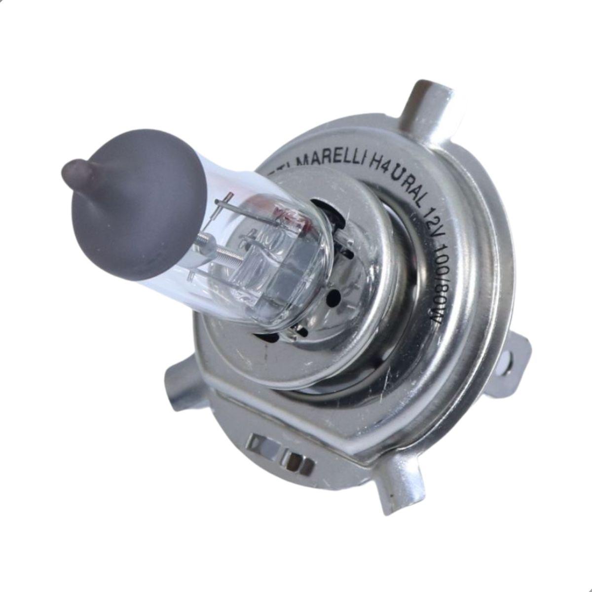 Lampada Farol H4 12V 100 / 80 W Magneti Marelli Lmm62203