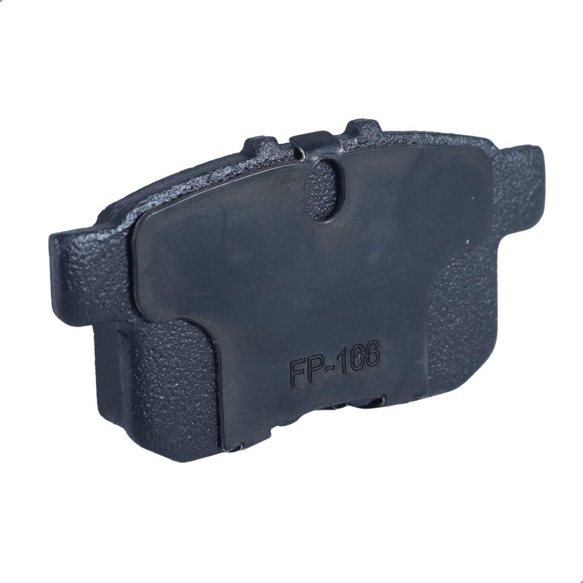 Pastilha De Freio Traseira Accord 2008 24V V6 Willtec Fp166