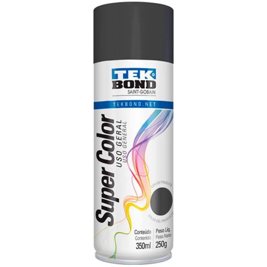 Tinta Spray Grafite Uso Geral 350Ml Tekbond 23121006900