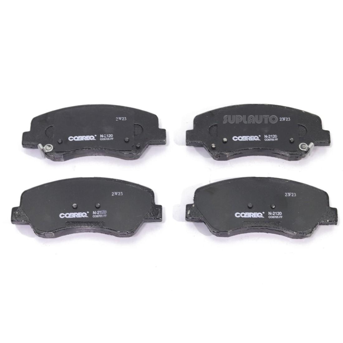 Pastilha De Freio Hb20 2020/ Cobreq N2120