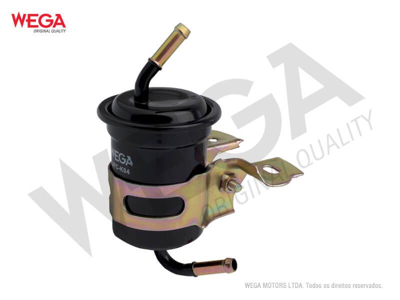 Filtro De Combustivel Sportage 01 Gas Sportege 04 2.0 16V Wega Jfck04