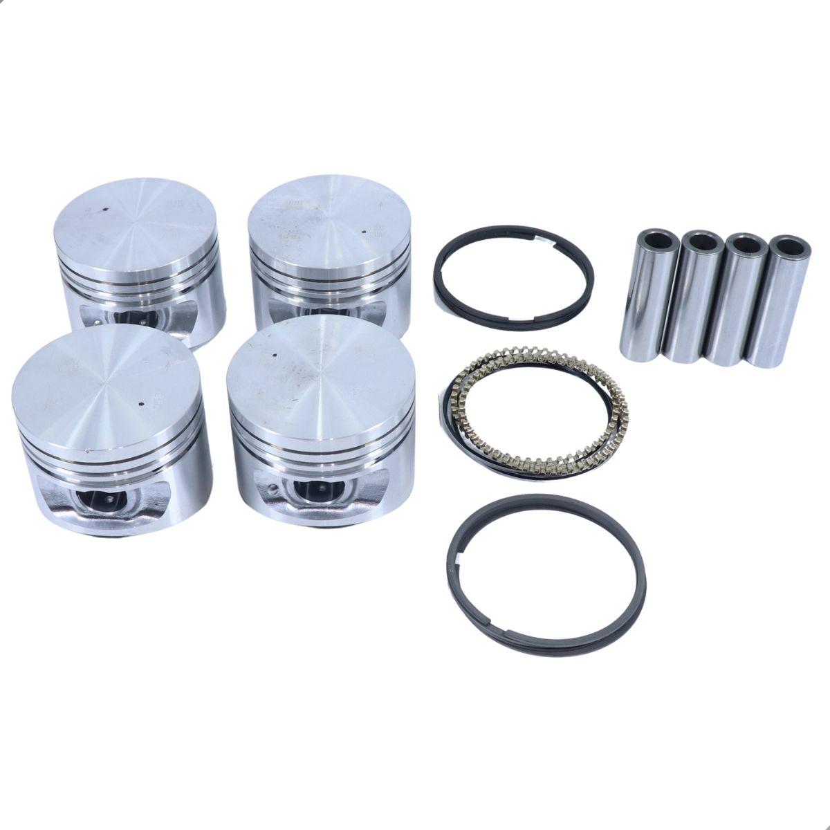 Pistao Fiesta Ka 1.0 Endura Gasolina 1.00 Metal Leve Metal Leve Spa9014/1