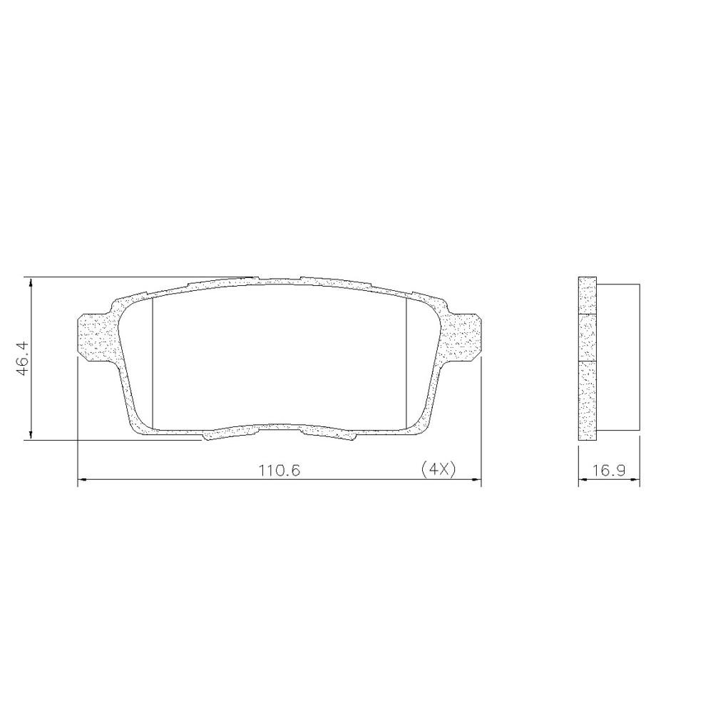 Past Fr Edge 07/ T Pd1081 Edge 07/ 3.5 V6 Tras