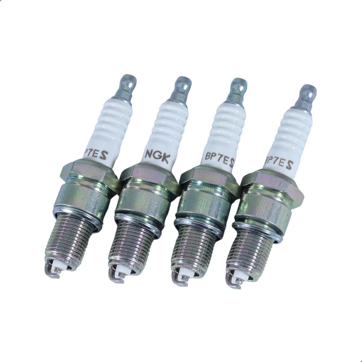 Vela De Ignição 147 Elba Fiorino Premio Uno 280S Ngk Bp7Es