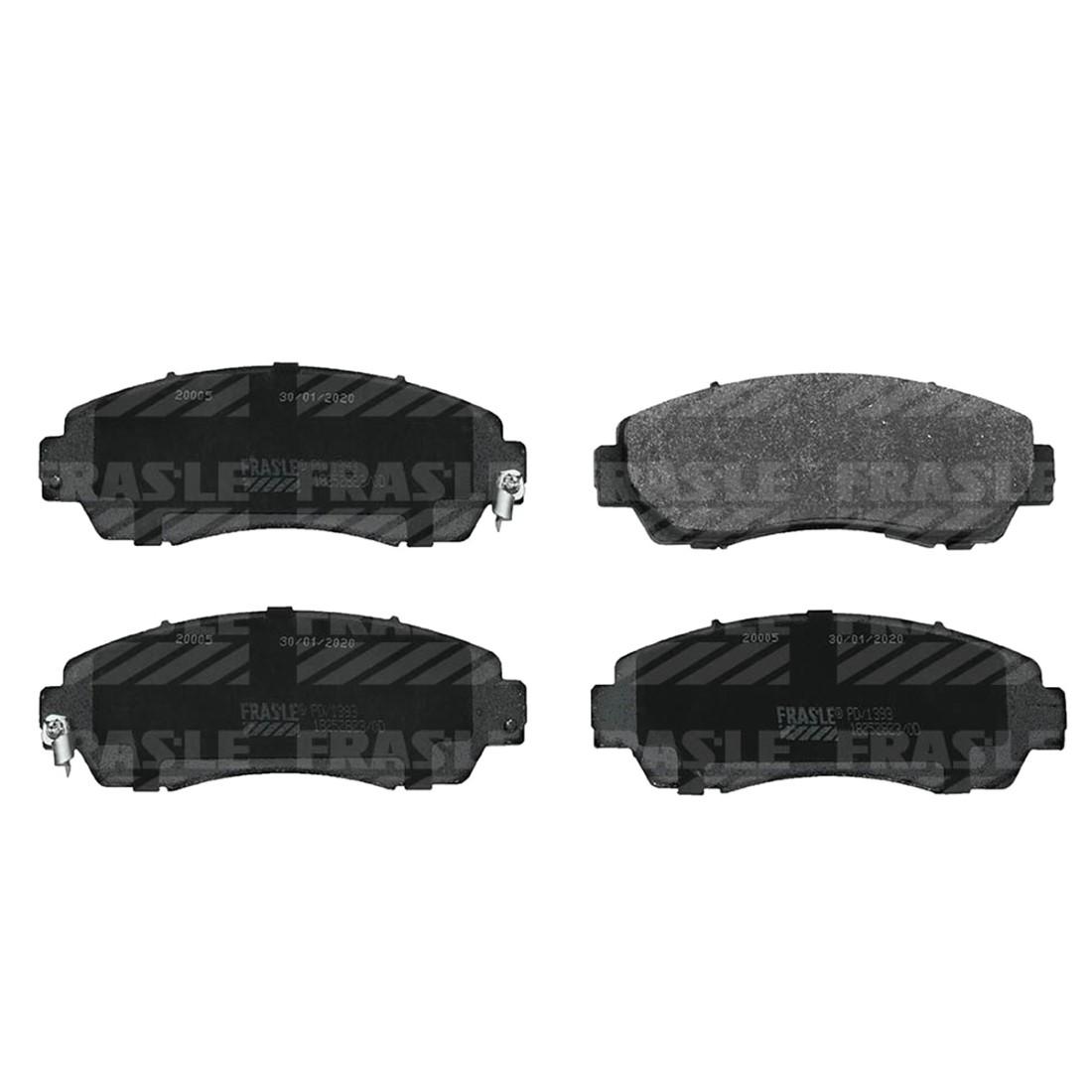 Pastilha Freio Dianteira Crv 2.0 2013 A 2017 Fras-Le Pd1393
