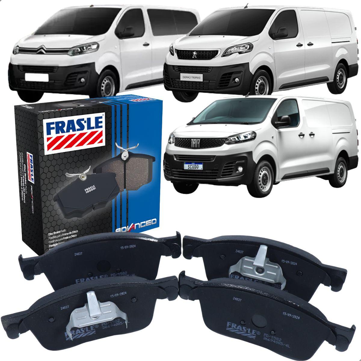 Pastilha Freio D Jumpy Scudo Expert 2017/ Fras-Le Pd1582