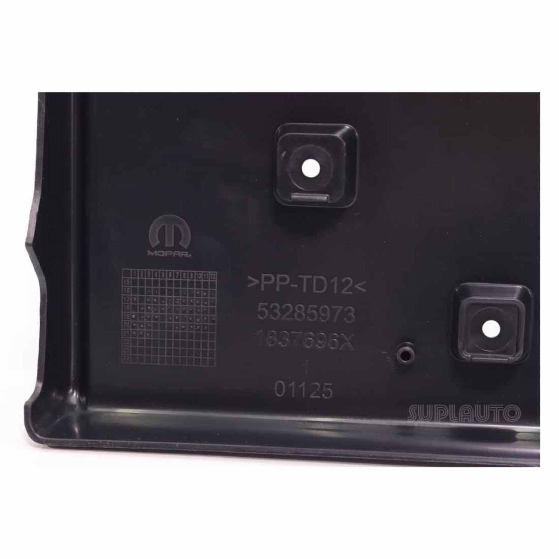 Suporte Moldura Placa Dianteira Compass 2017/ Jeep 53294398