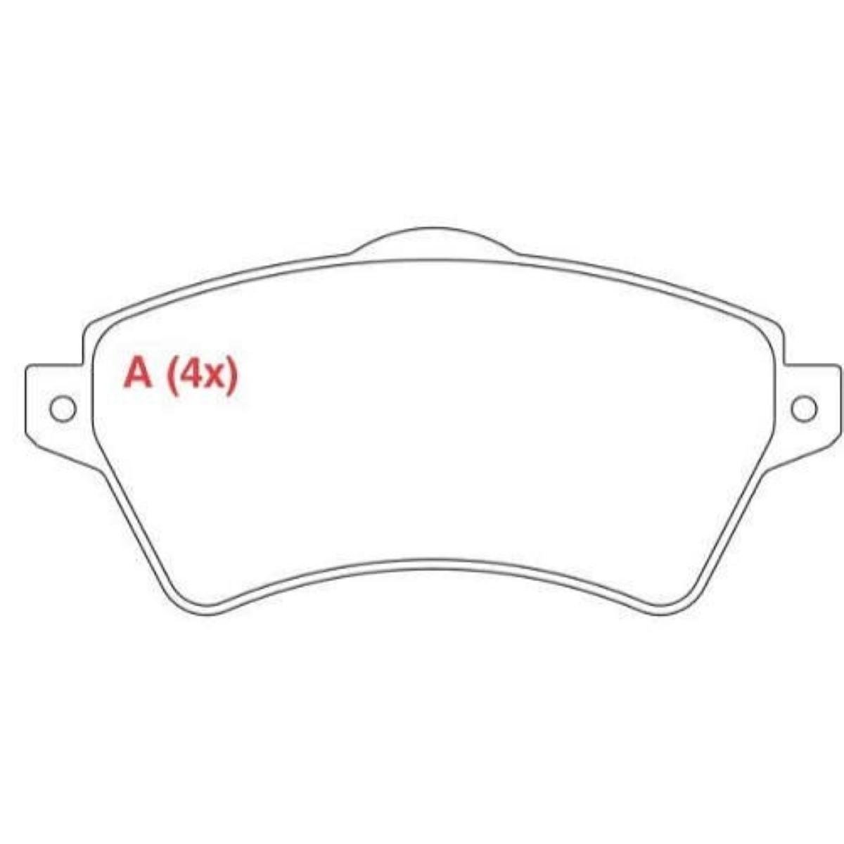 Pastilha De Freio Dianteira Freelander 2.0 Willtec Fp609