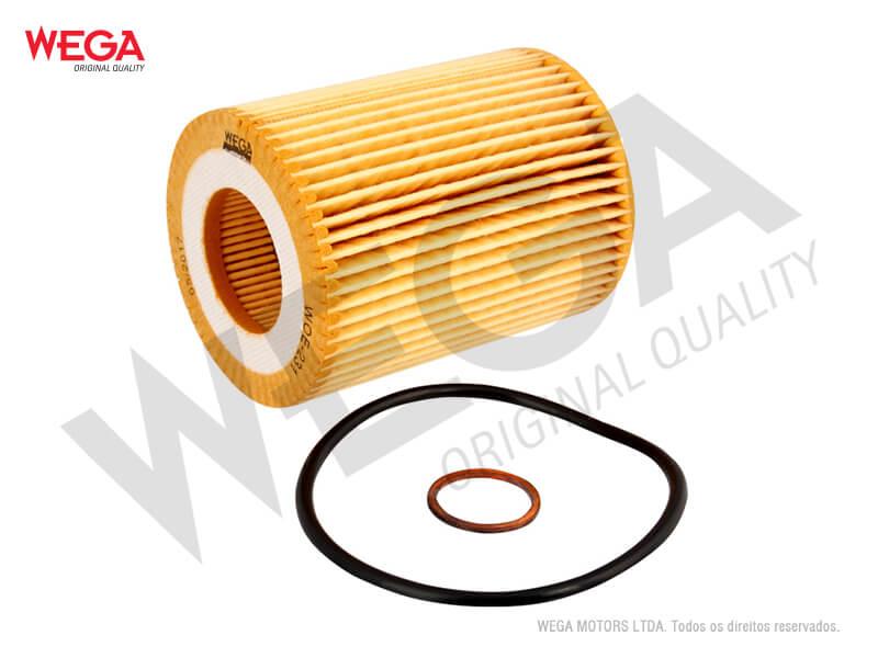 Filtro De Óleo Serie 1 Serie 3 Wega Woe231