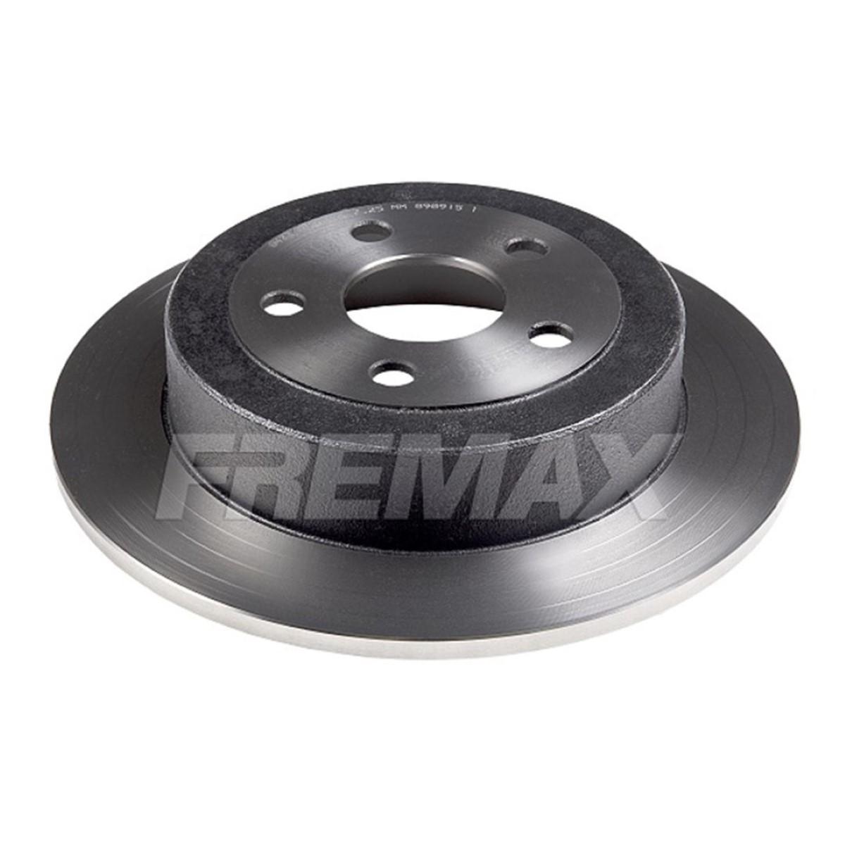 Disco Freio Traseiro Chrysler Pt Cruiser Sebring Stratus Fremax Bd6433