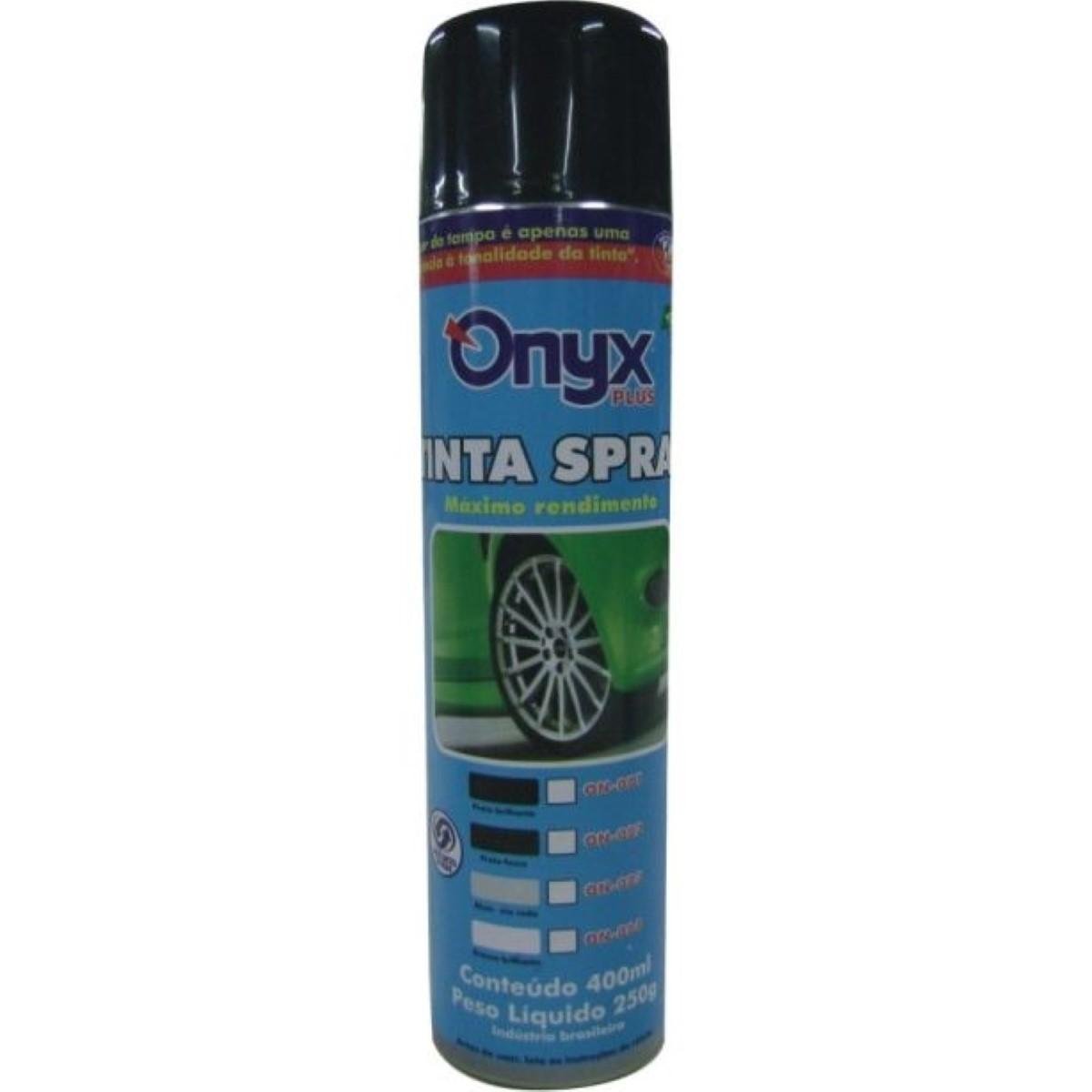 Tinta Spray Preto Brilh 400Ml