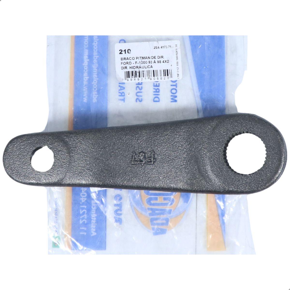 Braço Pitman De Direção Ford F1000 4X2 1998 Adacoplam 210