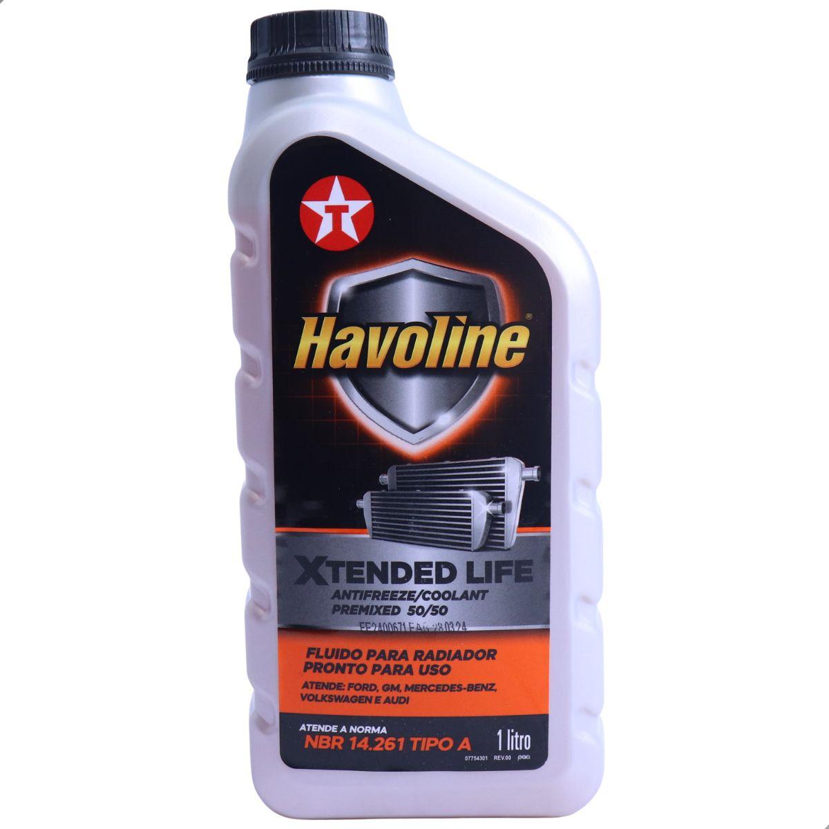 Aditivo Radiador Pronto Para Uso Havoline Texaco 000624