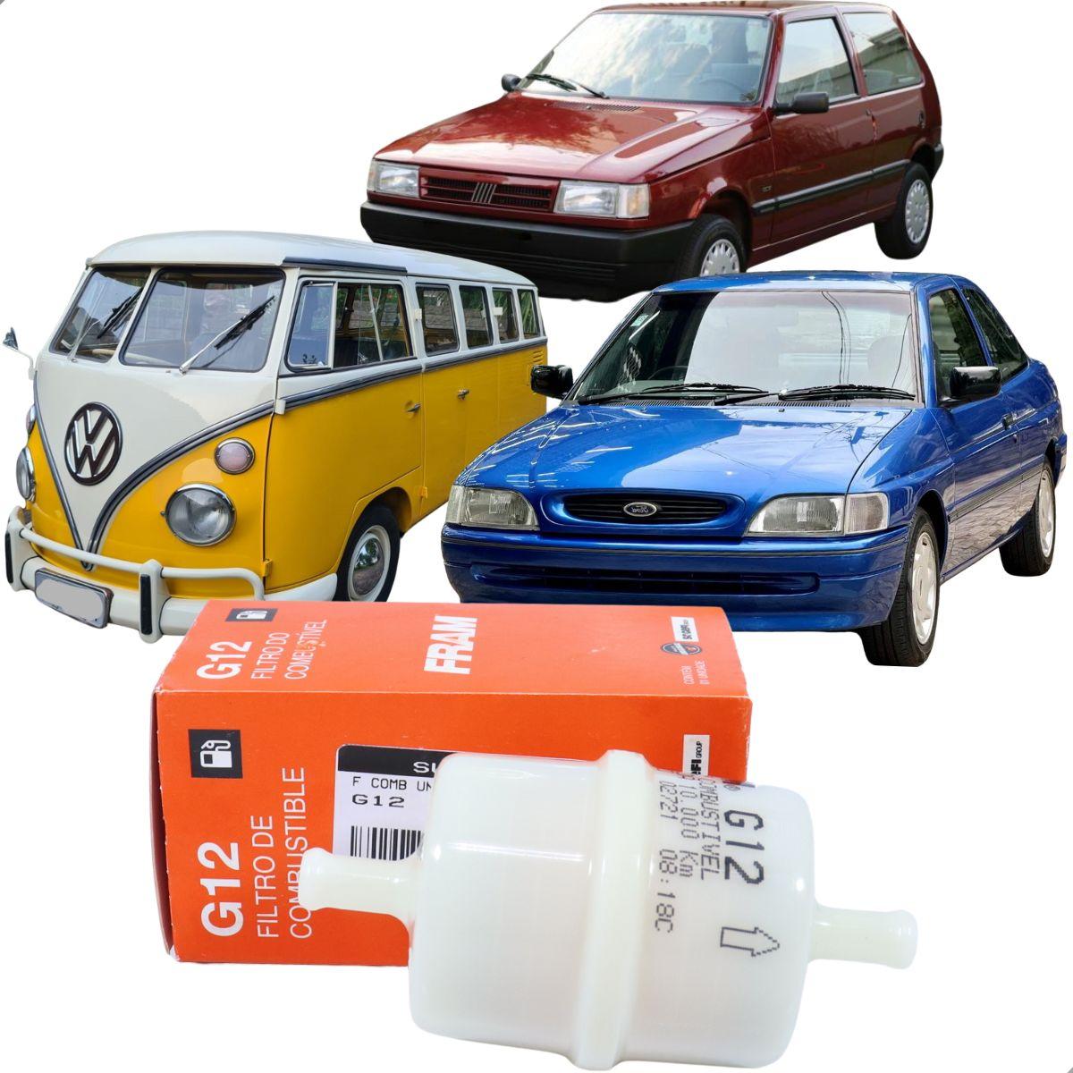 Filtro Combustivel Alfa Romeo Vw Fiat 62/99 Fram G12