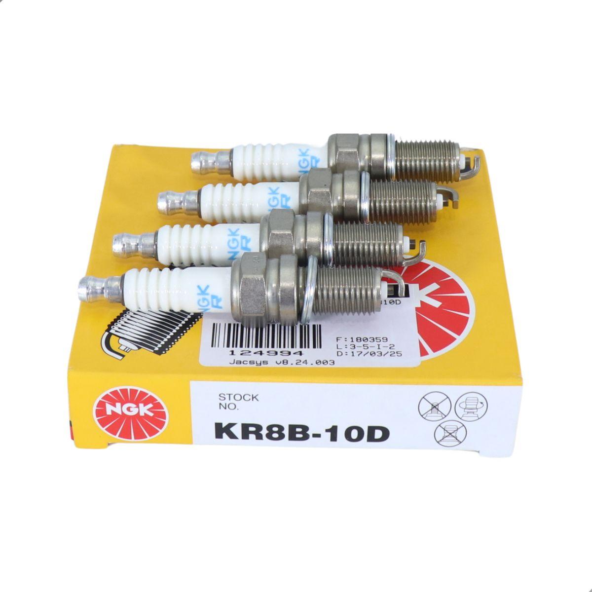 Vela Ignicao Doblo Bravo Idea Palio Punto Strada Ngk Kr8B10D