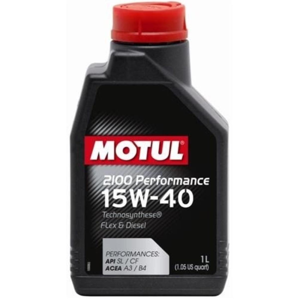 Oleo Do Motor 15W40 Semi-Sintetico 1 Litro Motul 01068800
