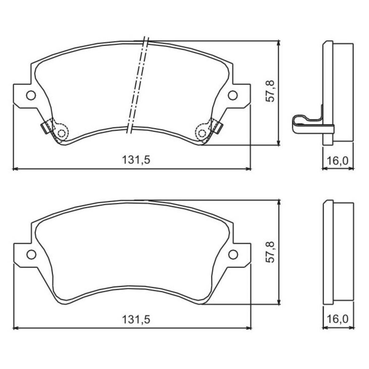 Pastilha De Freio Diant Toyota Corolla 2002/ Jurid Hq2174