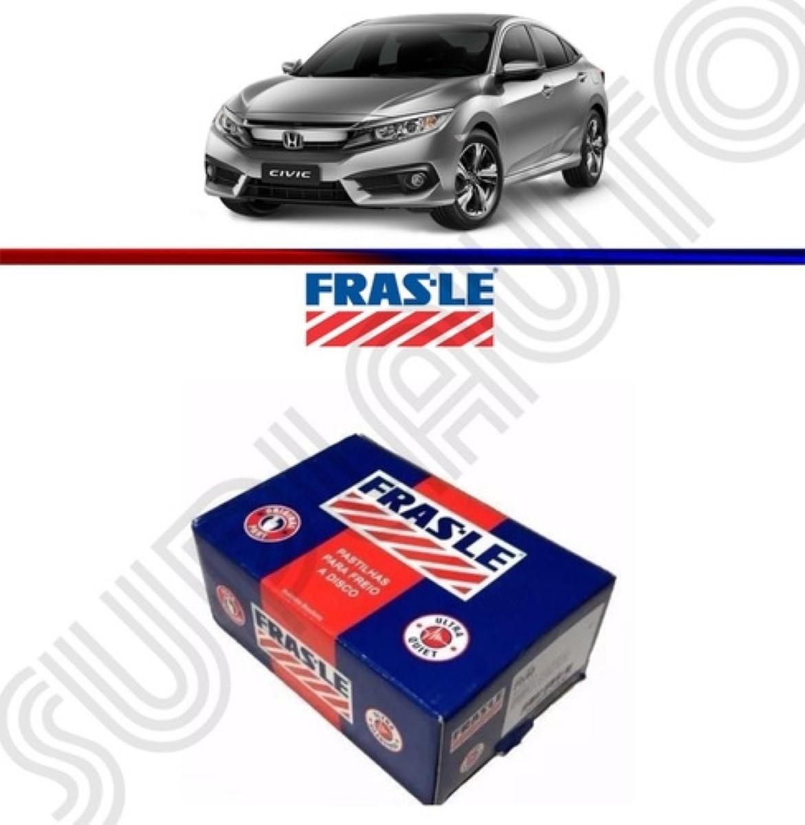 Pastilha De Freio Diant Honda Civic 2007/ 2.0 Frasle Pd1052