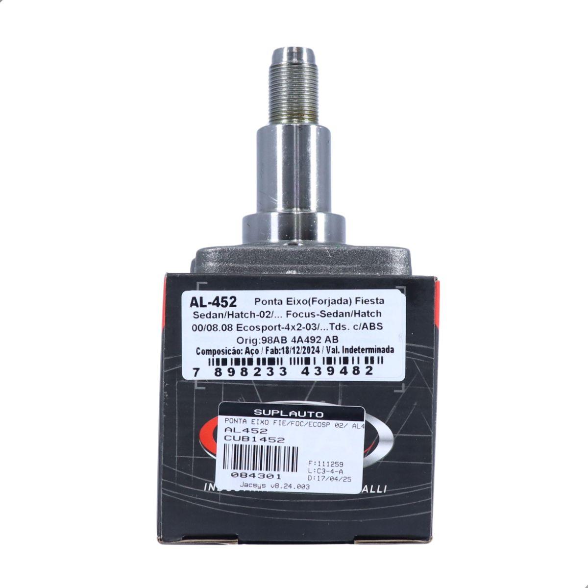 Ponta Eixo Traseiro Ecosport Fiesta Focus Com Abs Ima Al452