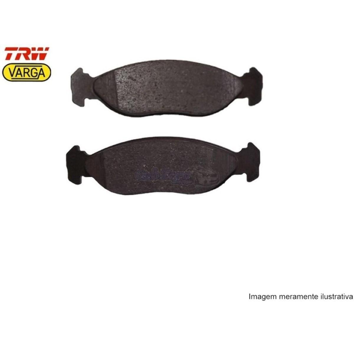 Pastilha De Freio Courier Fiesta Ka 94/ Trw Rcpt01140