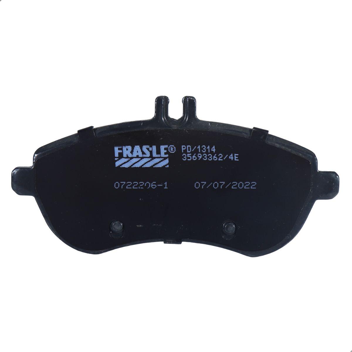 Pastilha Freio Dianteira Mb C180 C200 2007/ Fras-Le Pd1314