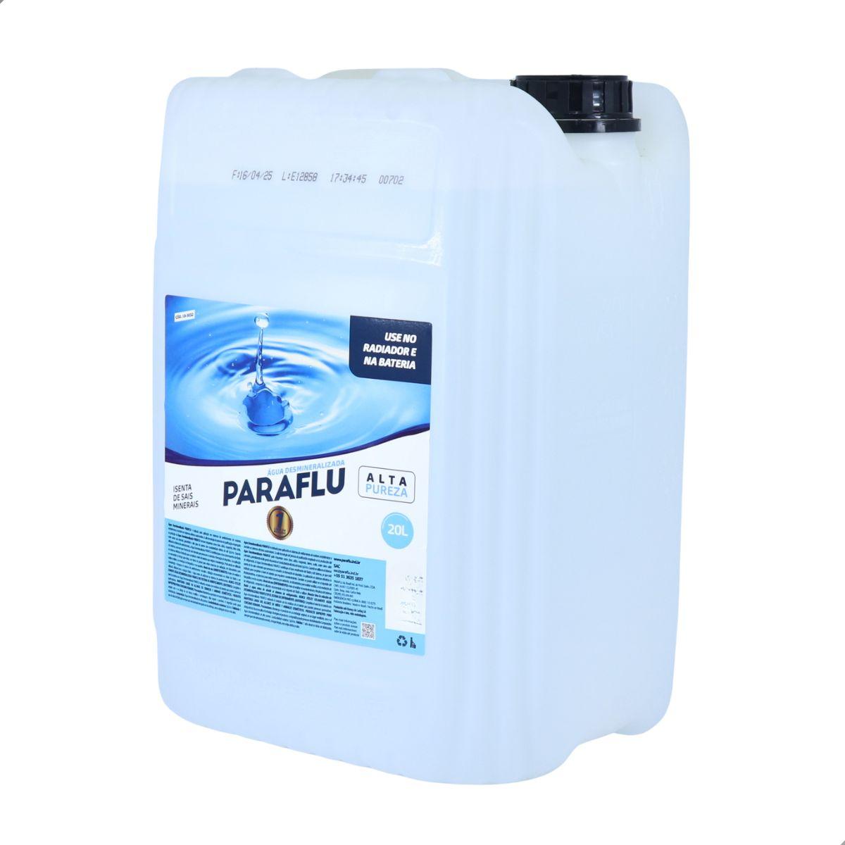 Agua Desmineralizada 20L Paraflu 103032