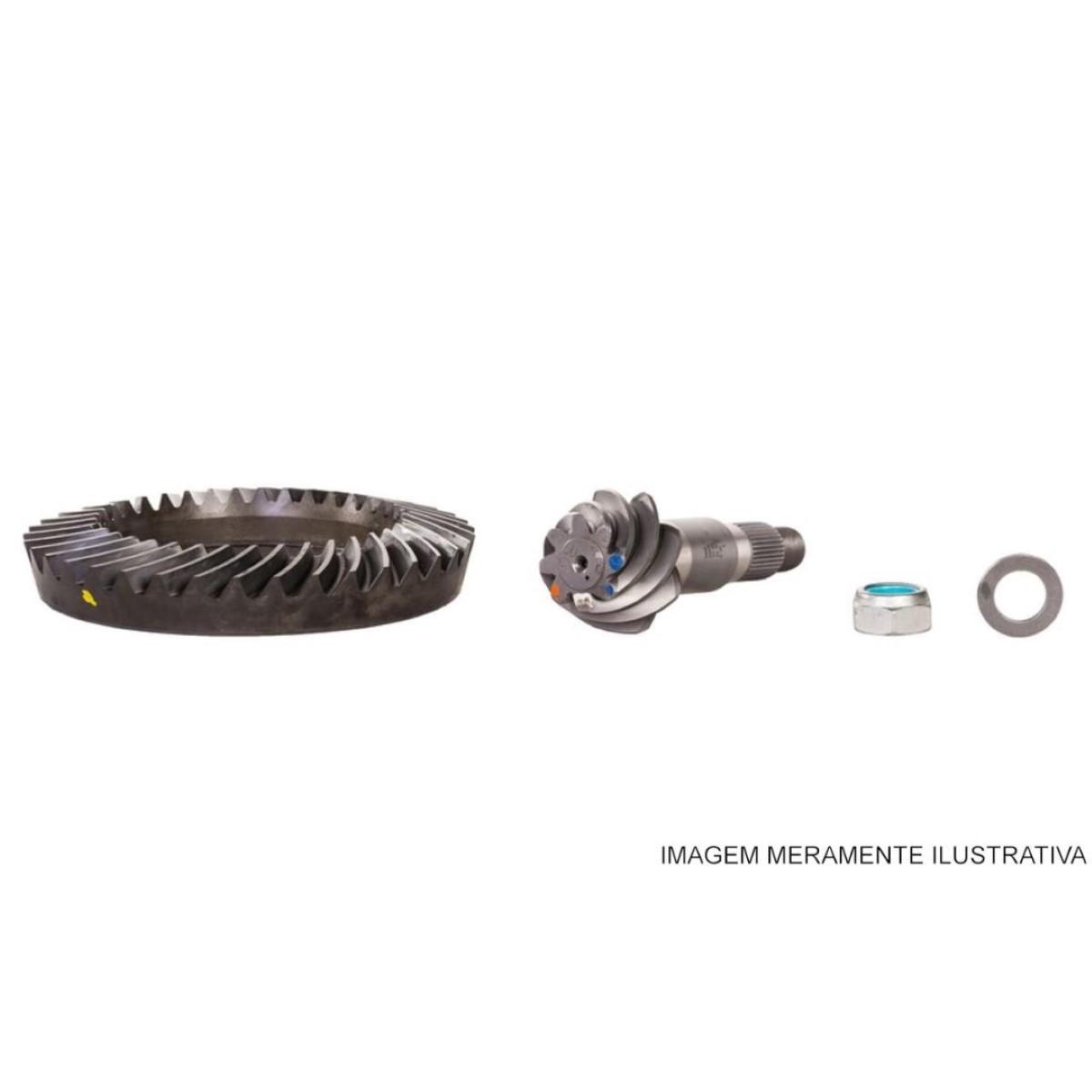 Coroa E Pinhao Ford Vw Agr 8X37 F4000 Gm Eix.284 286 80 411 Albarus 731671X