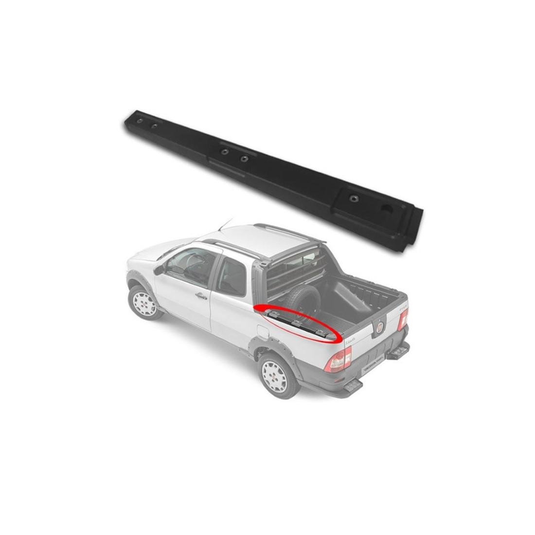 Friso Superior Esquerdo Cacamba Strada 2013/ Fiat 100211229