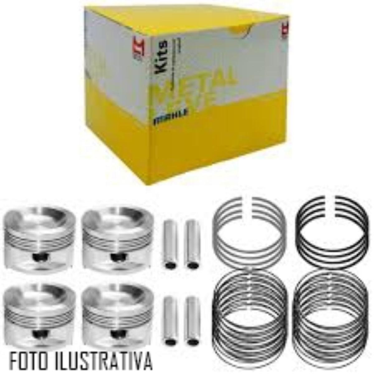 Pistao Corsa Efi 1.0L 8V Gasolina 0.50 Metal Leve Metal Leve Pa2141/50