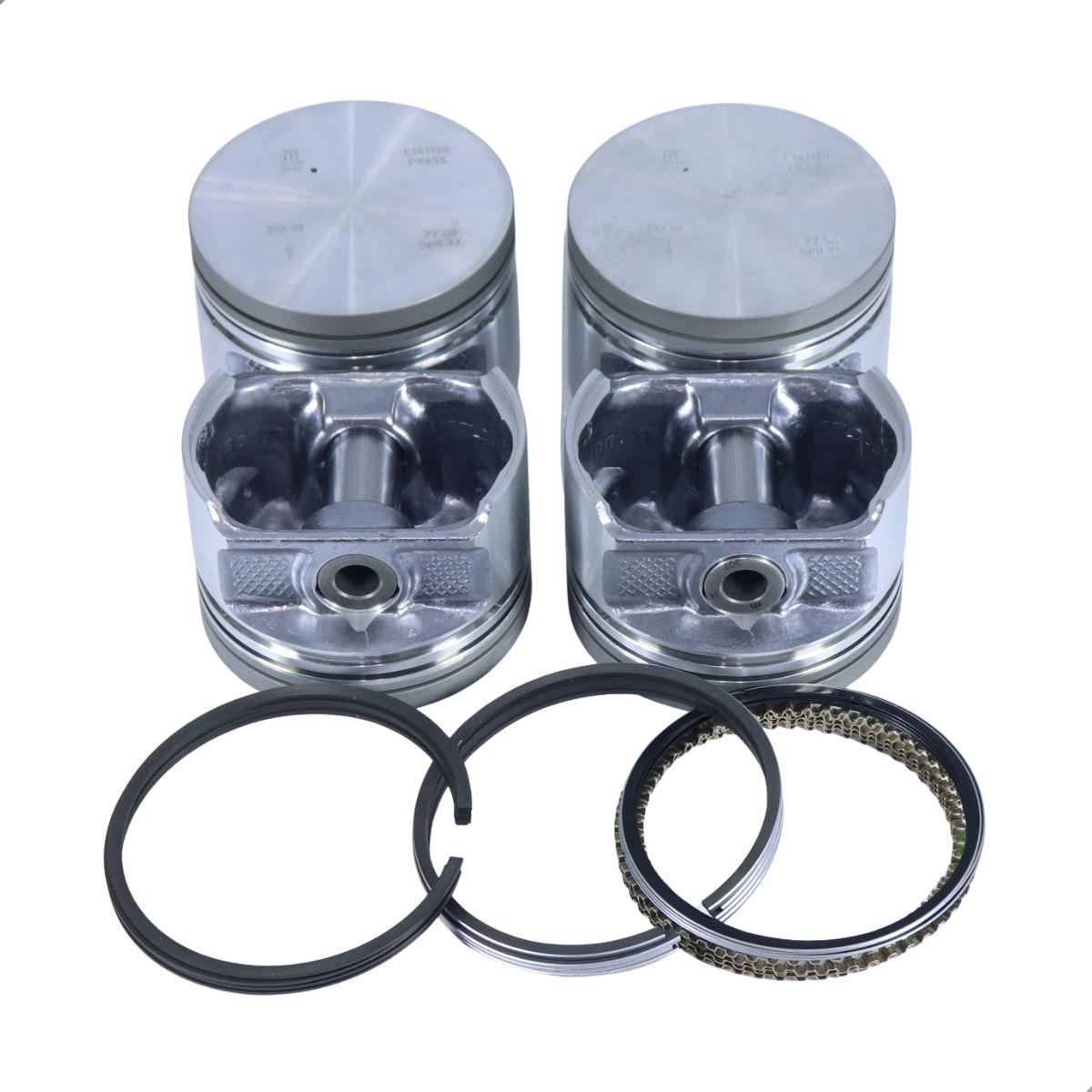 Pistao Corsa Cobalt Agile Prisma 1.4L Flex 0.50 Metal Leve Metal Leve Pa9635/50