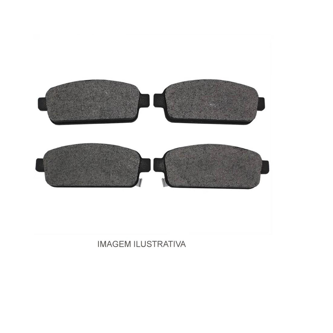 Pastilha Freio Cruze Bb1102 Cruze 2011/16 Sedan Bosch Bb1102