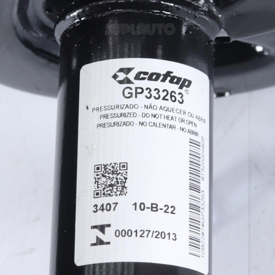 Amortecedor Dianteiro Lado Esquerdo Mobi 2016/ Cofap Gp33263