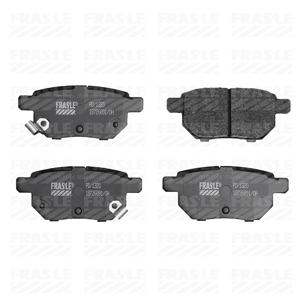 Pastilha De Freio Traseira Toyota Corolla Xrs 2012/ Frasle Pd1320