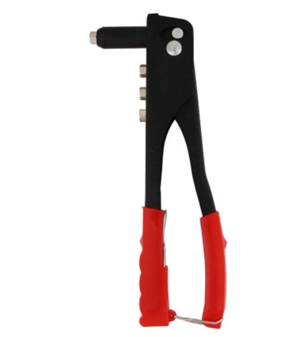 Alicate Rebitador Manual 24Cm Preto Vermelho Western 722