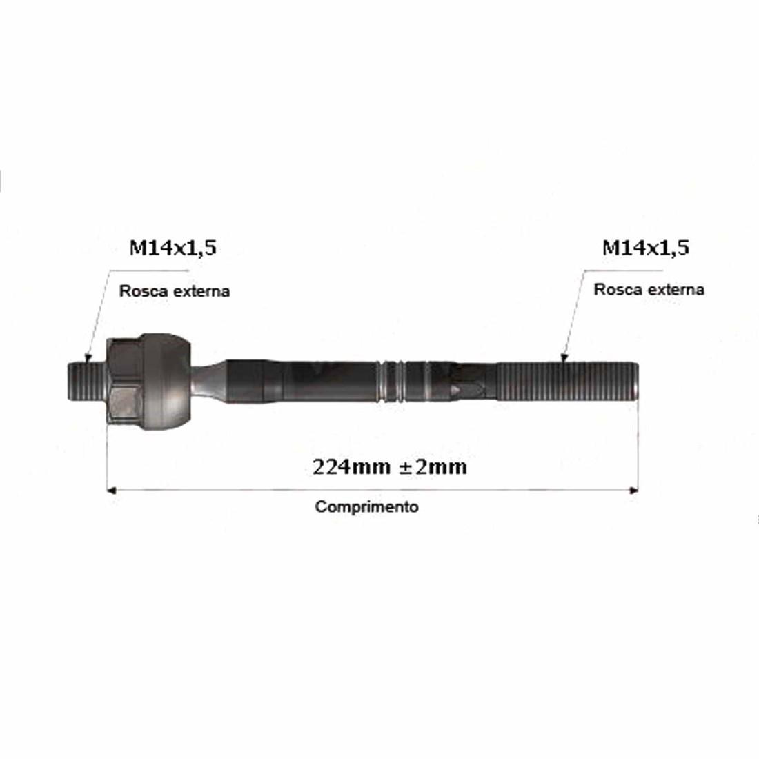 Axial Direcao C3 Picasso 2011 A 2017 Viemar 680519