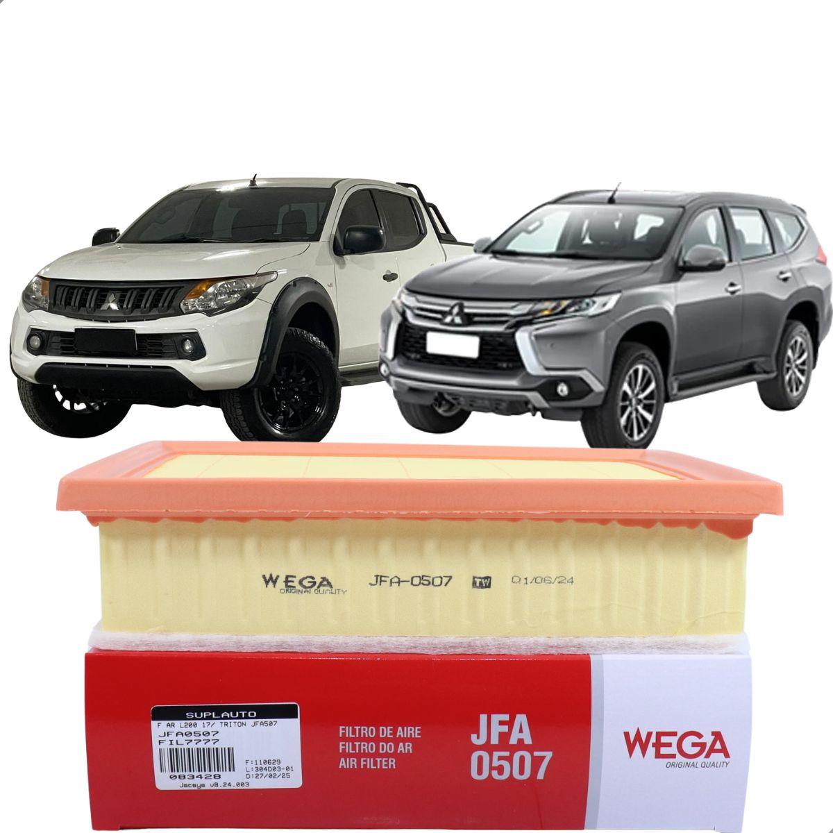 Filtro De Ar L200 17 Triton 2.4 Diesel Wega Jfa507