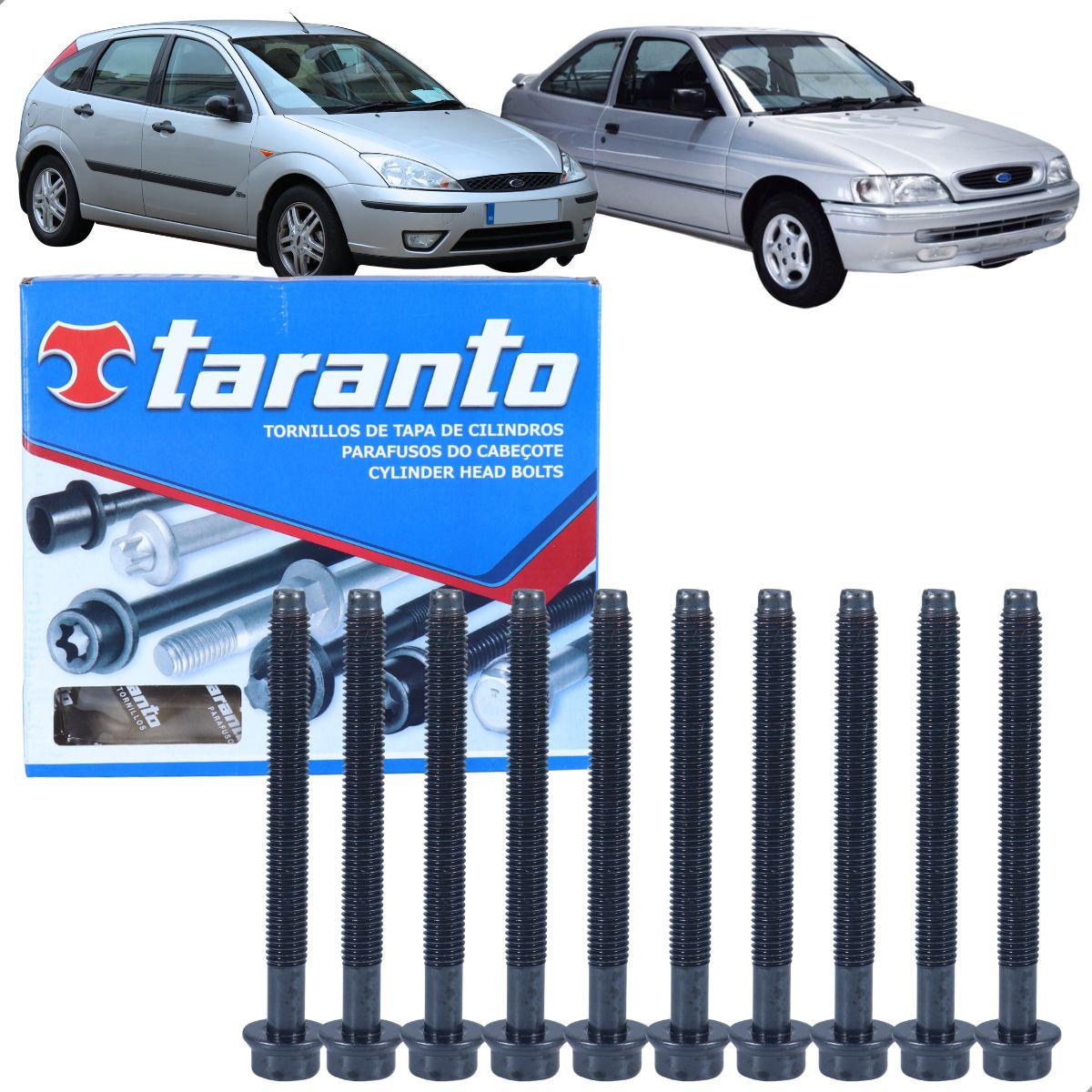 Kit Parafuso Cabecote Escort 1.8 2.0 100Mm Taranto B320300