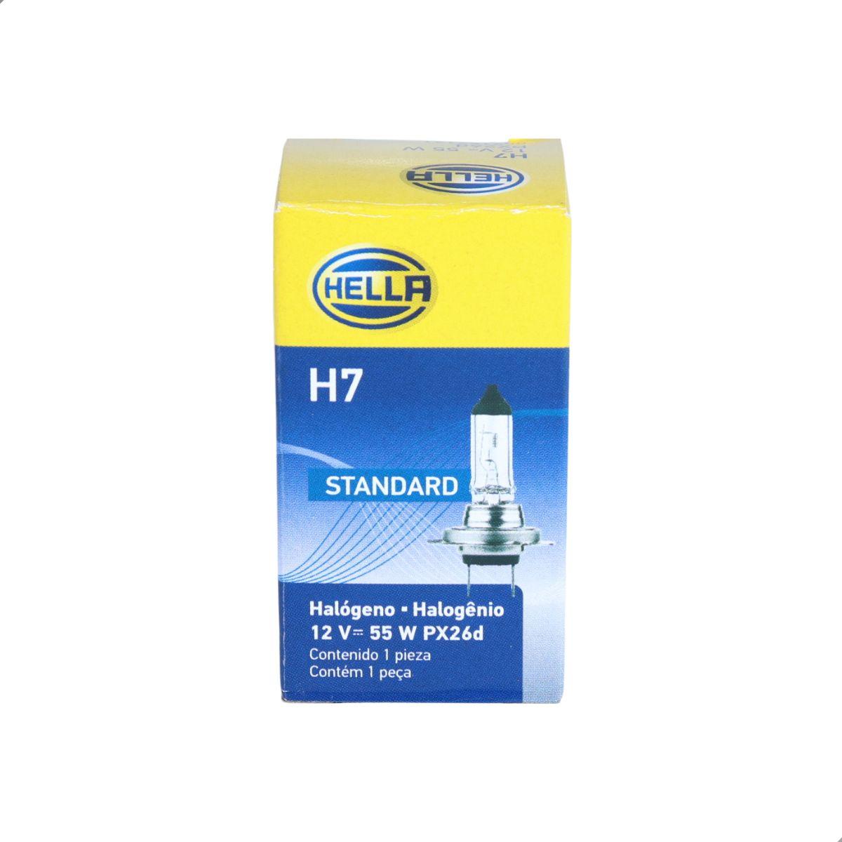 Lamp Farol H7 12V Hella H7 H7 12V 55W