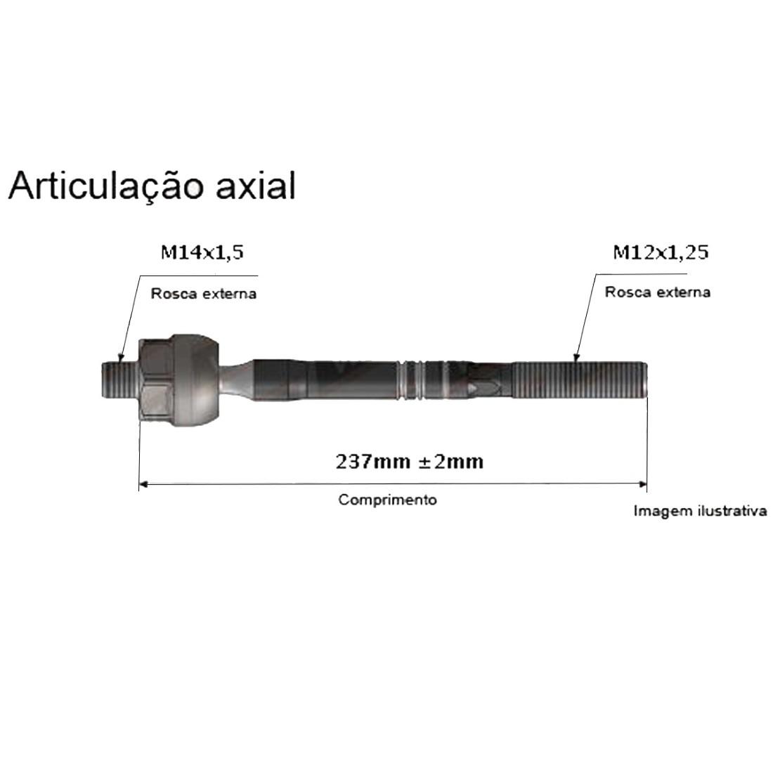 Axial Direcao Nissan Kicks 2017/2021 Viemar 680635