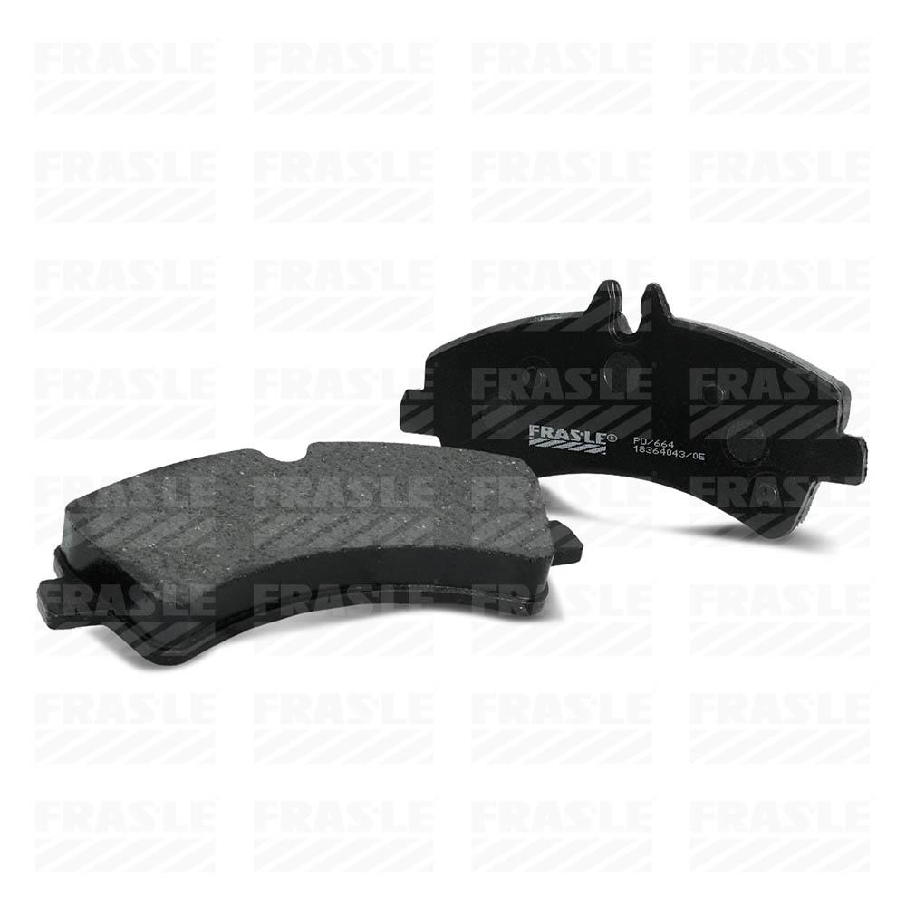 Pastilha De Freio Traseira Sprinter 2012/ Crafter 2008/ Frasle Pd664