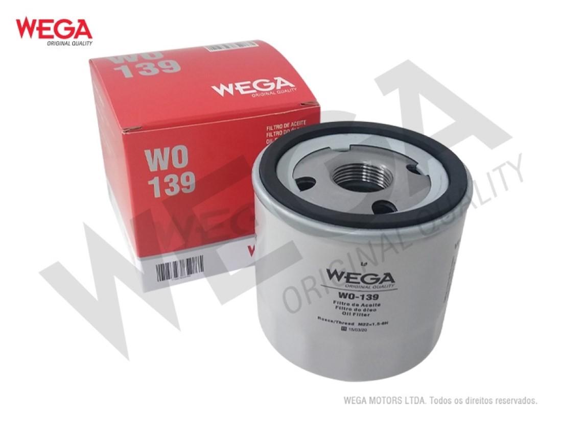 Filtro De Oleo Gm Onix Tracker 1.0 1.2 2020/ Wega Wo139